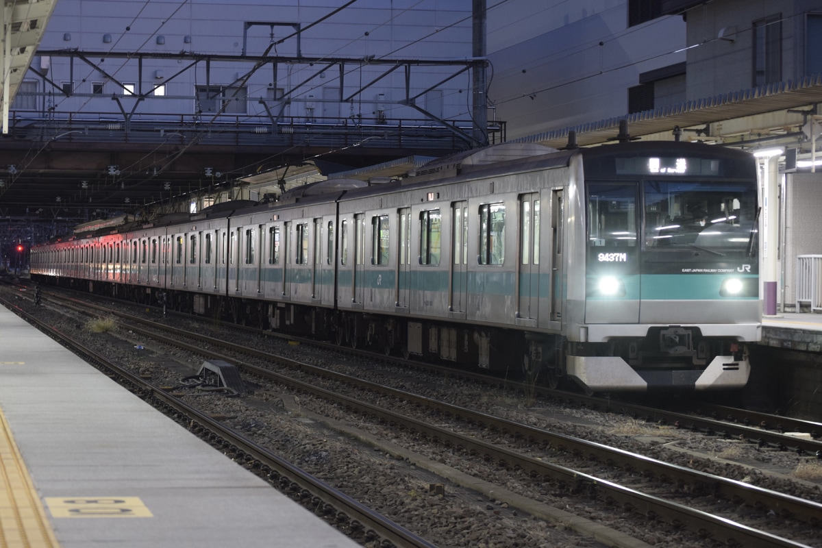 JR東日本 松戸車両センター本区 E233系 マト1編成