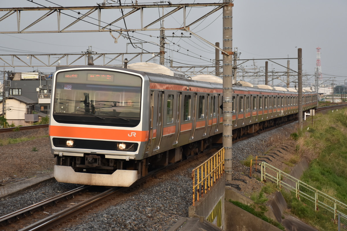 JR東日本 京葉車両センター E231系 ケヨMU22編成