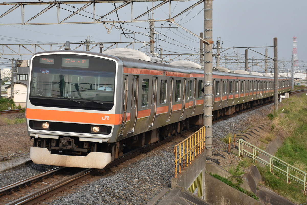 JR東日本 京葉車両センター E231系 ケヨMU38編成