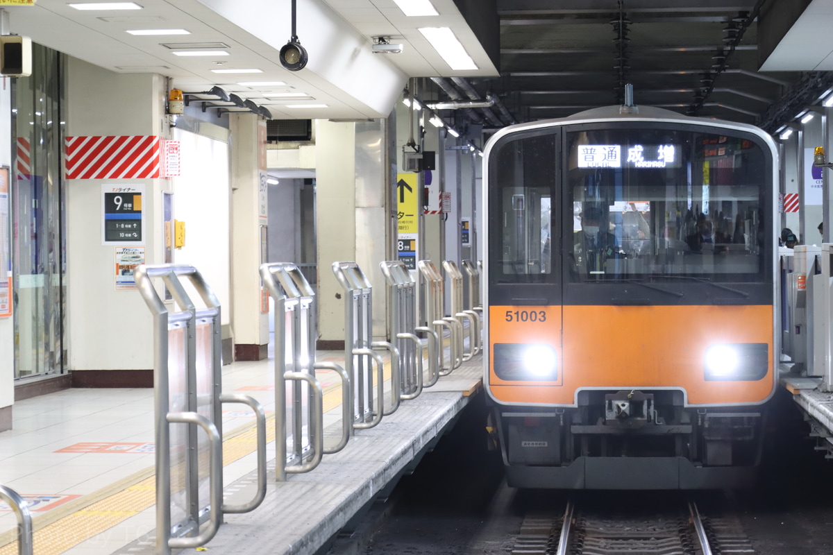 東武鉄道 森林公園検修区 50000系 51003f