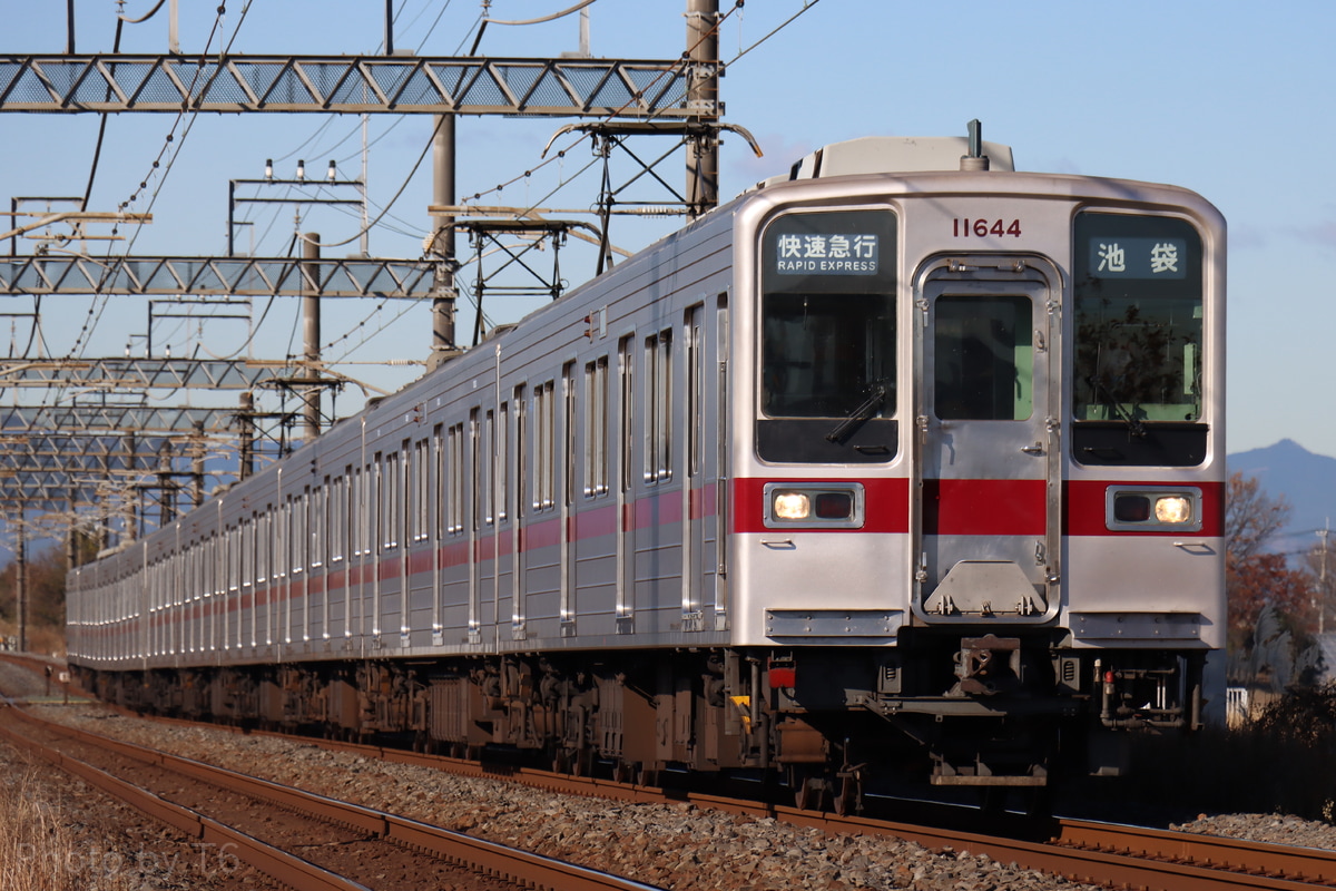 東武鉄道 森林公園検修区 10030系 11644f