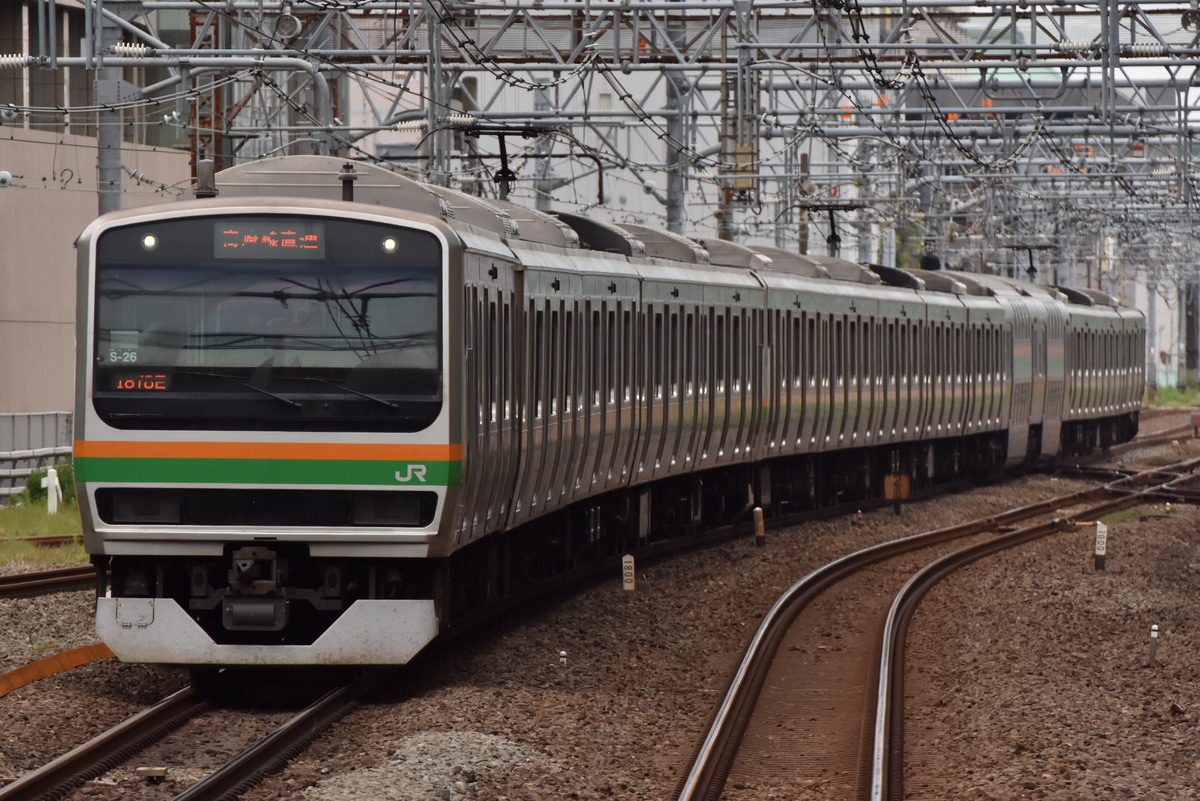 JR東日本 国府津車両センター E231系 コツS-26編成