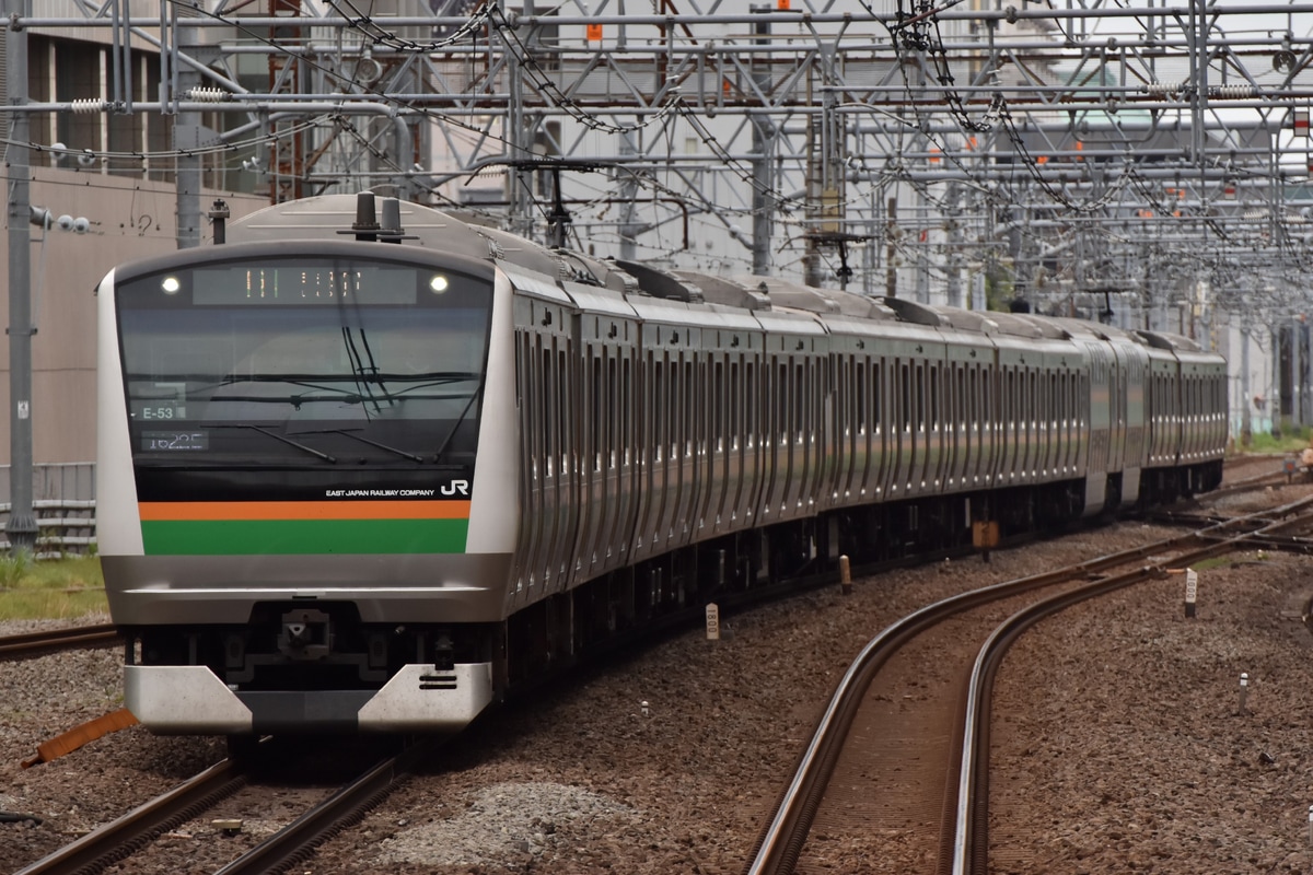 JR東日本 国府津車両センター E233系 コツE-53編成