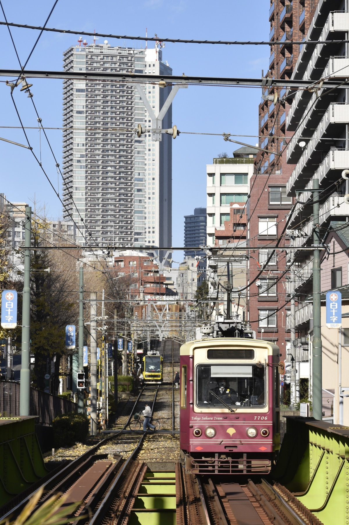 東京都交通局 荒川車両検修所 7700形 7706