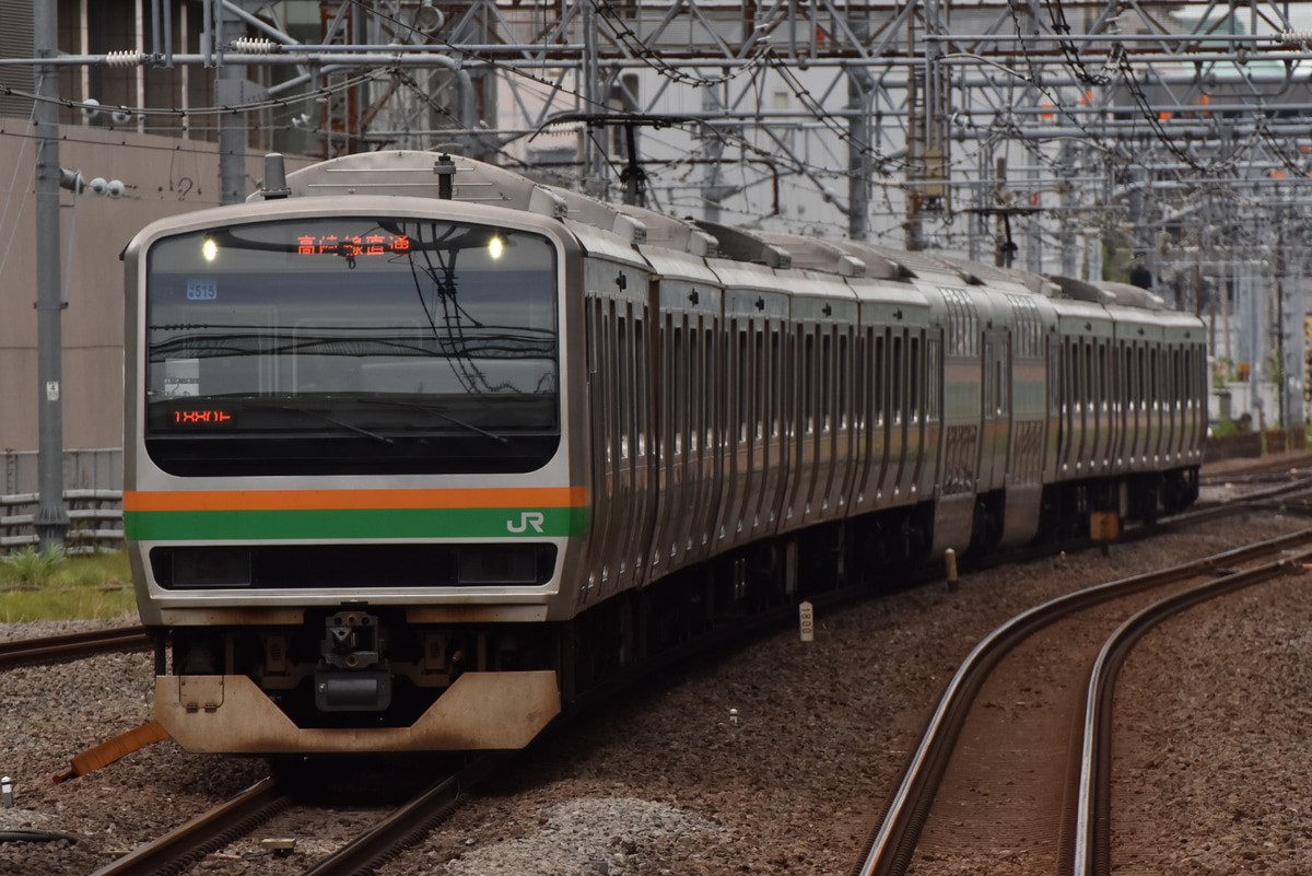 JR東日本 小山車両センター E231系 ヤマU515編成