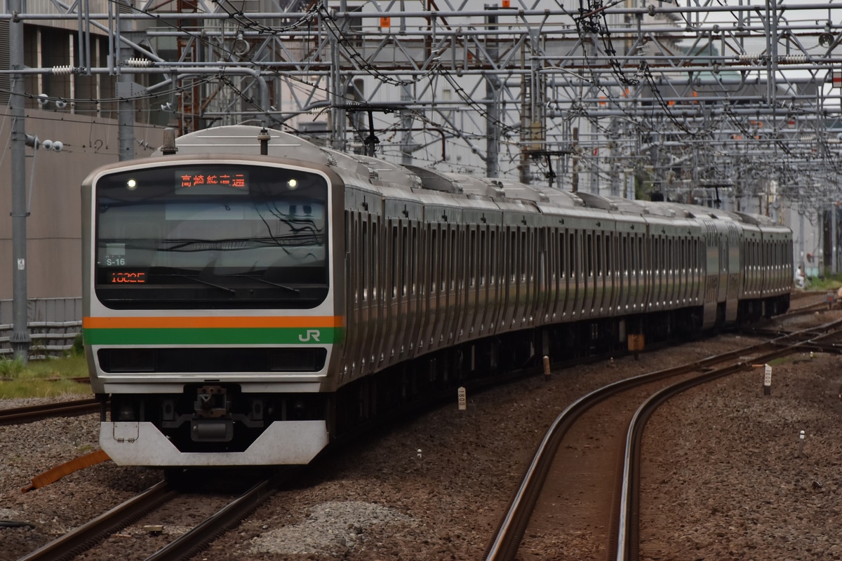 JR東日本 国府津車両センター E231系 コツS-16編成