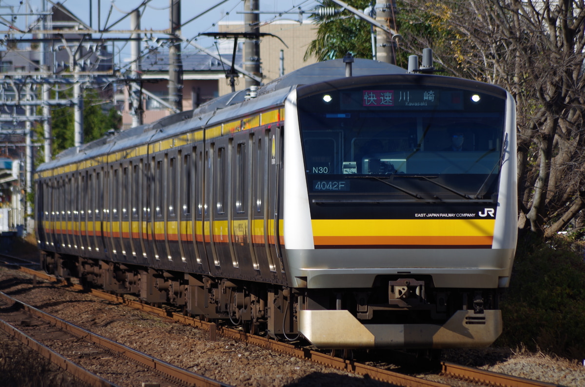 JR東日本 鎌倉車両センター中原支所 E233系 ナハN30編成