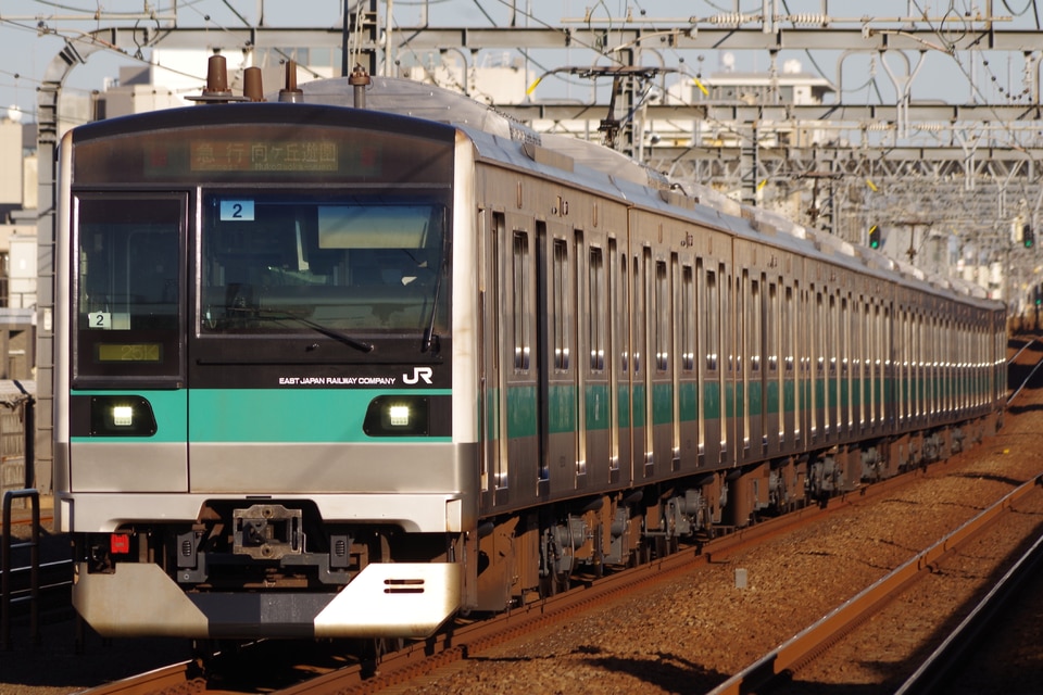 JR東E233系マト2編成の写真