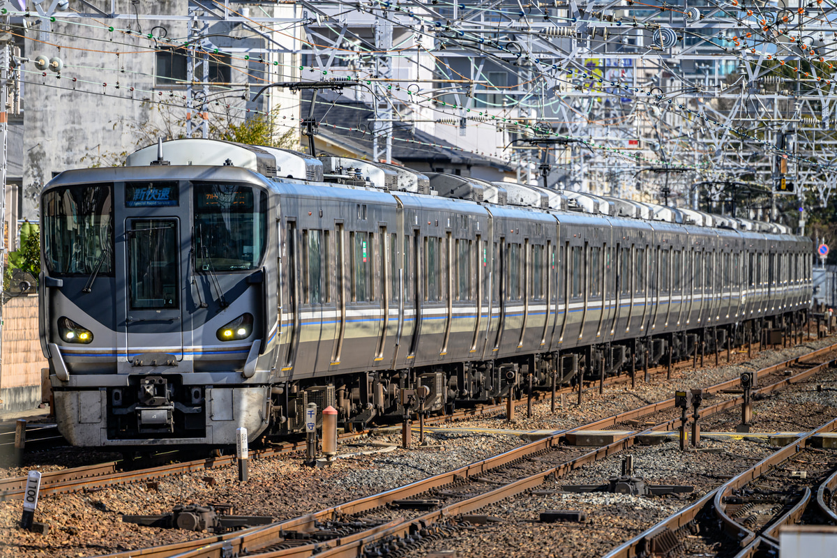 JR西日本 網干総合車両所 225系 ホシI4編成