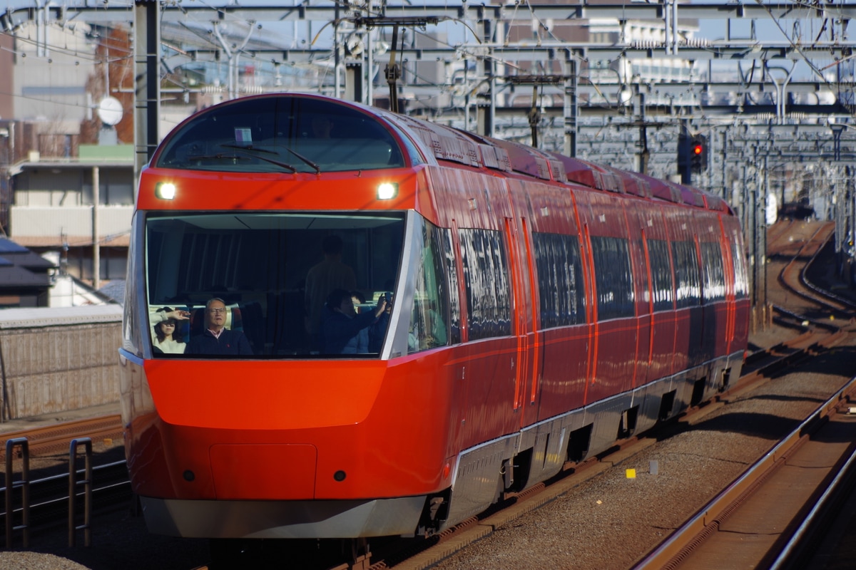 小田急電鉄 海老名検車区 70000形 70052×7
