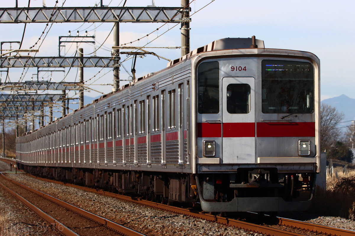 東武鉄道 森林公園検修区 9000系 9104f