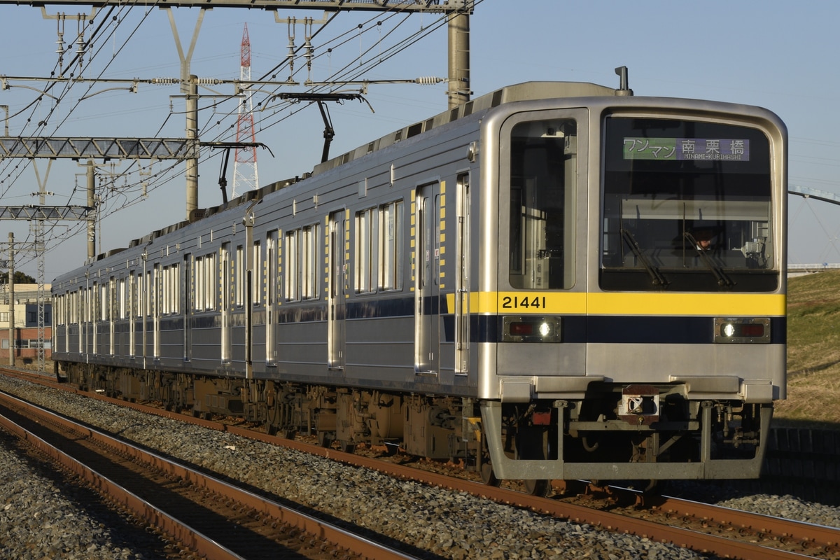 東武鉄道 南栗橋車両管区本所 20400型 21441F