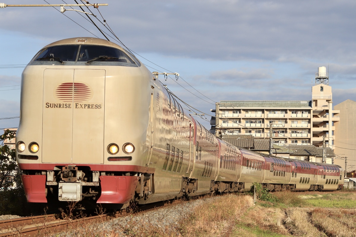 JR西日本 後藤総合車両所出雲支所 クハネ285系 3