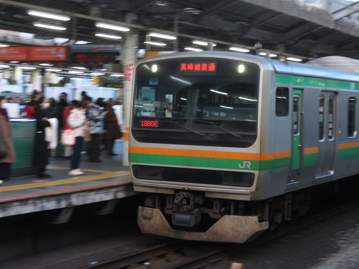 JR東日本  E231系 U591編成