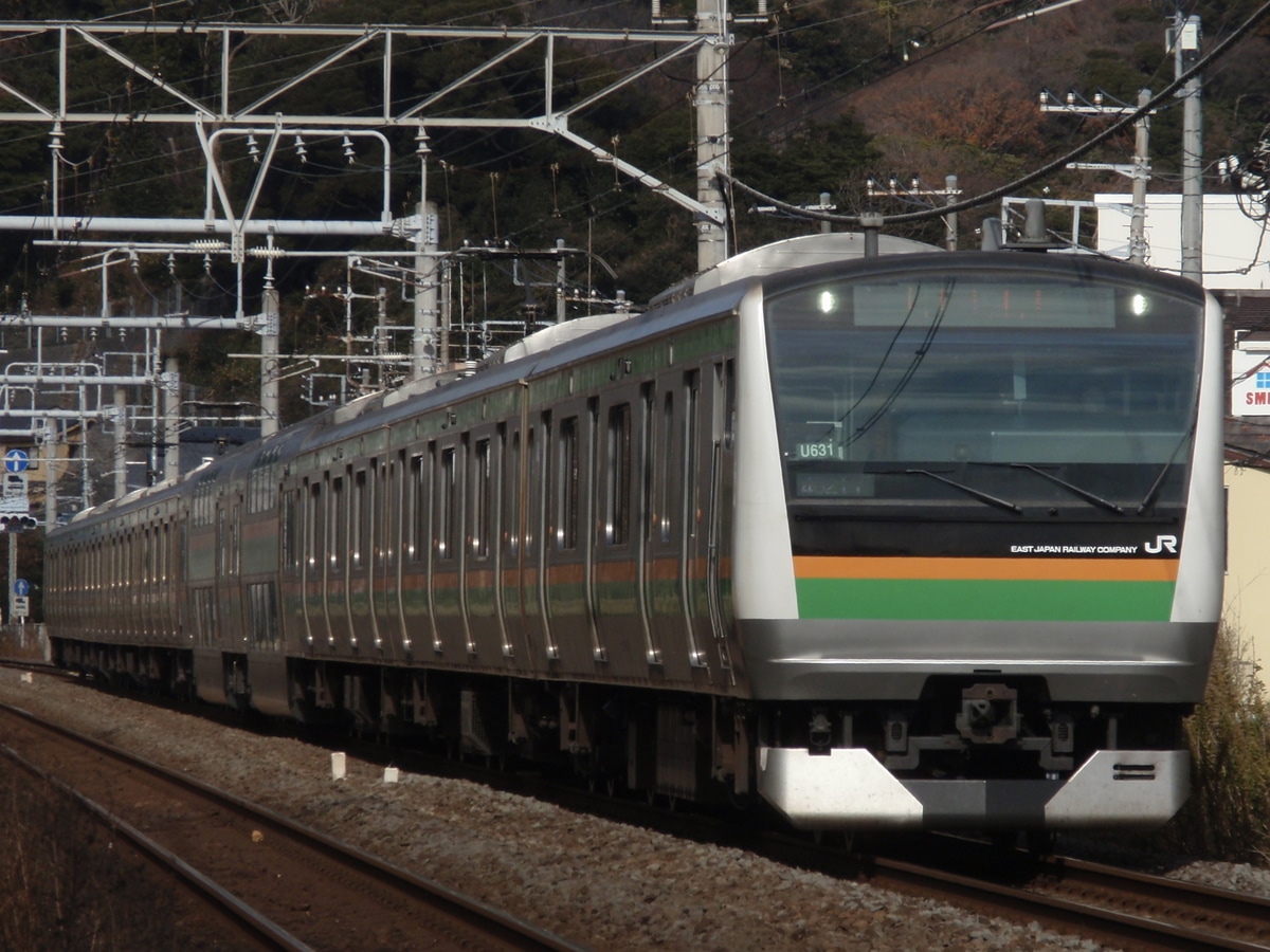 JR東日本 小山車両センター E233系 ヤマU631編成