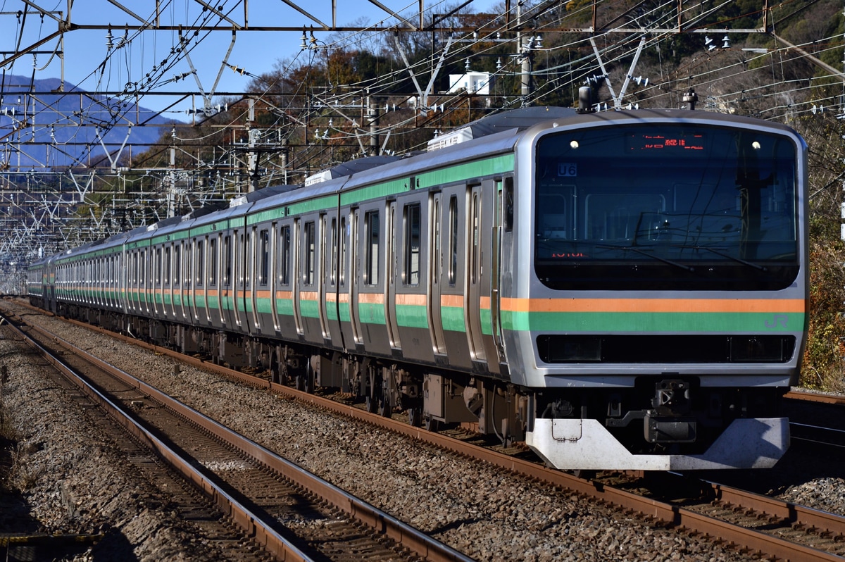 JR東日本 小山車両センター E231系  ヤマU6編成
