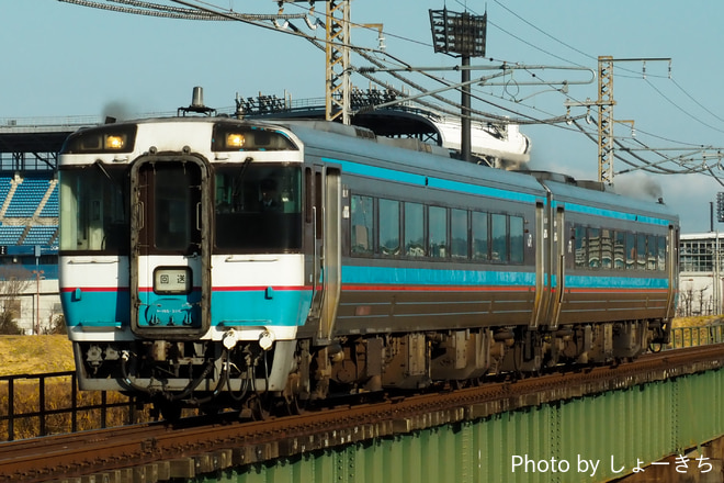 松山運転所キハ1853110を市坪～北伊予間で撮影した写真