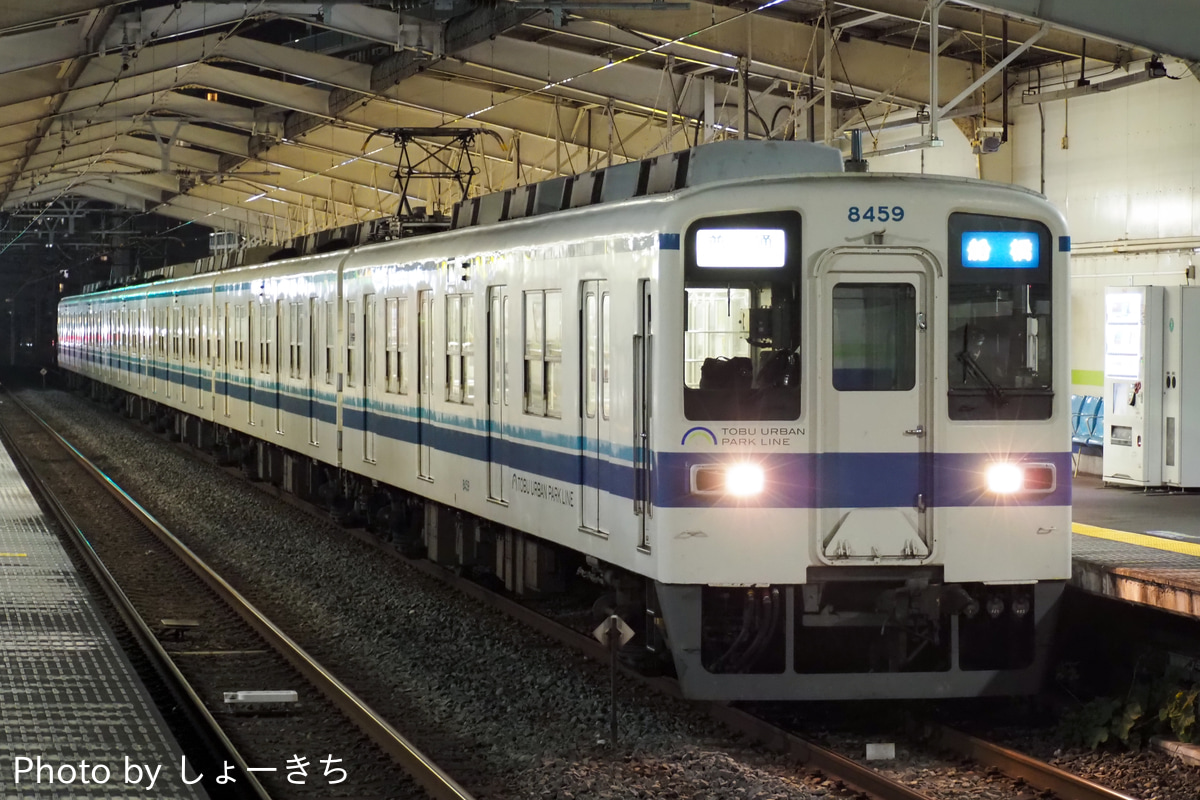 東武鉄道 南栗橋車両管区七光台支所 8000系 8159F