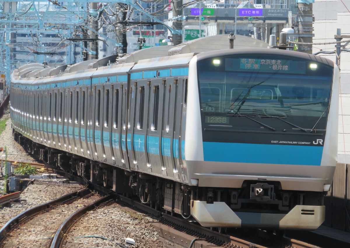 JR東日本 さいたま車両センター E233系 サイ183編成