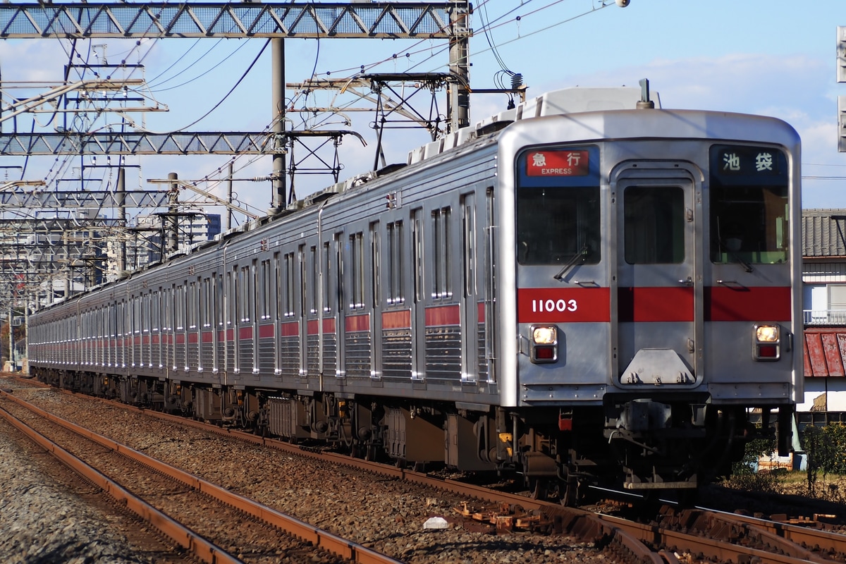 東武鉄道 森林公園検修区 10000系 