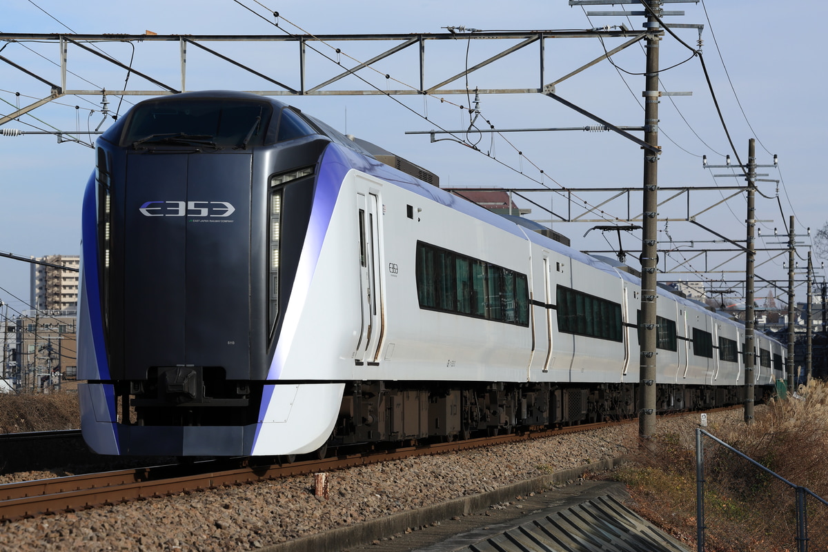 JR東日本 松本車両センター E353系 モトS113編成