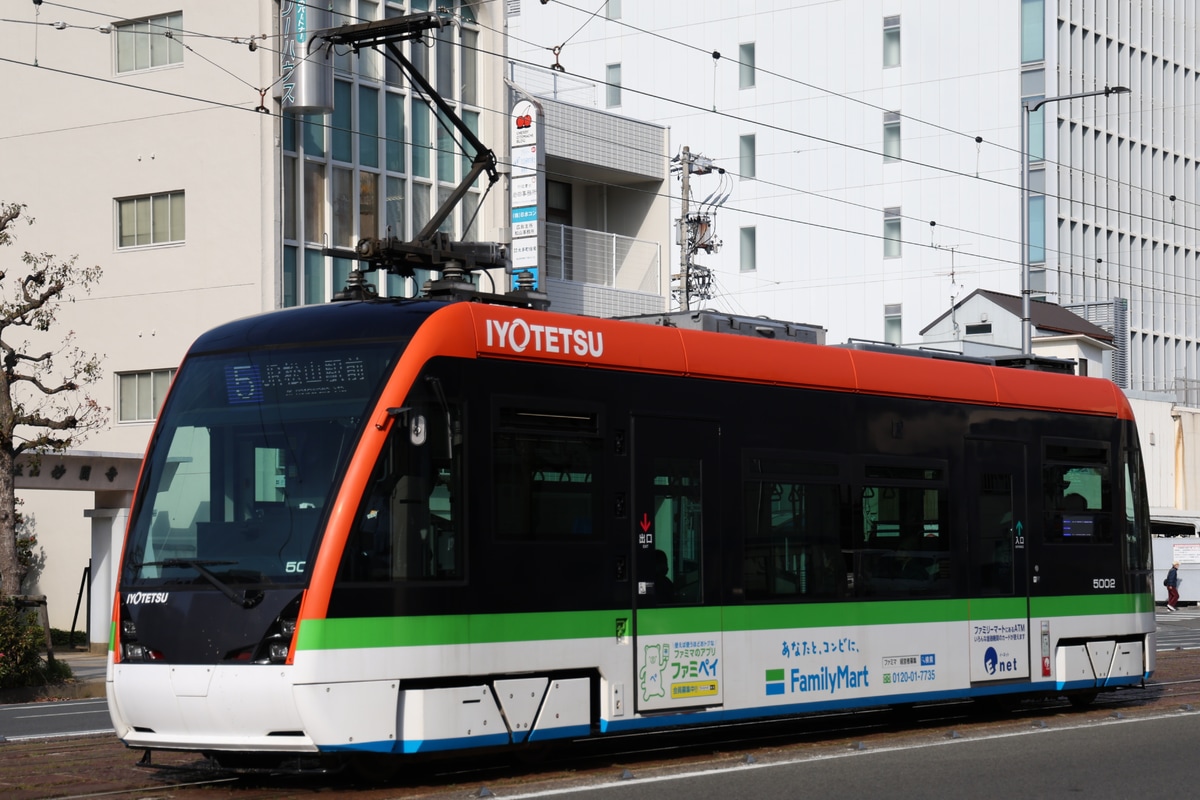 伊予鉄道 古町車両工場 モハ5000形 5002