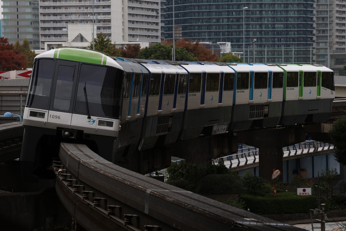 東京モノレール 昭和島車両区 1000形 1091F