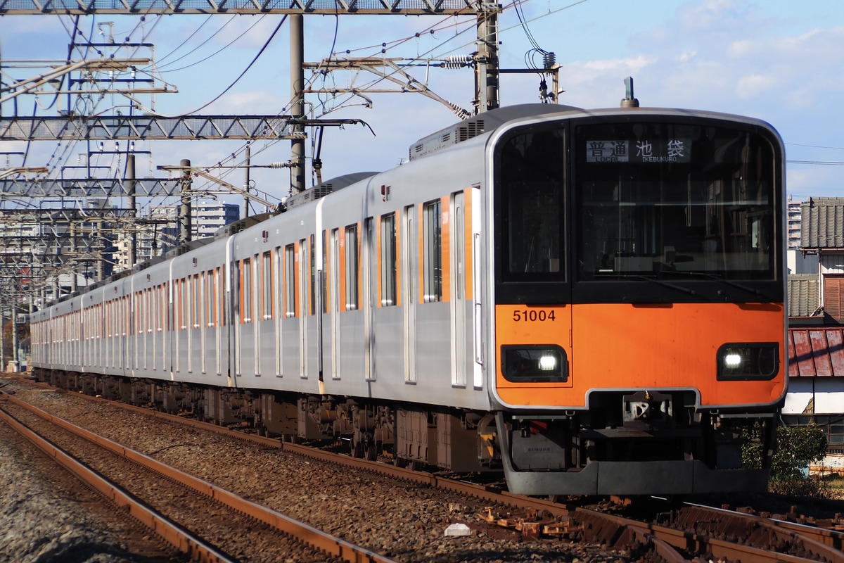 東武鉄道 森林公園検修区 50000系 