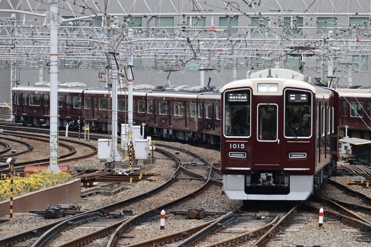 阪急電鉄  1000系 1015F