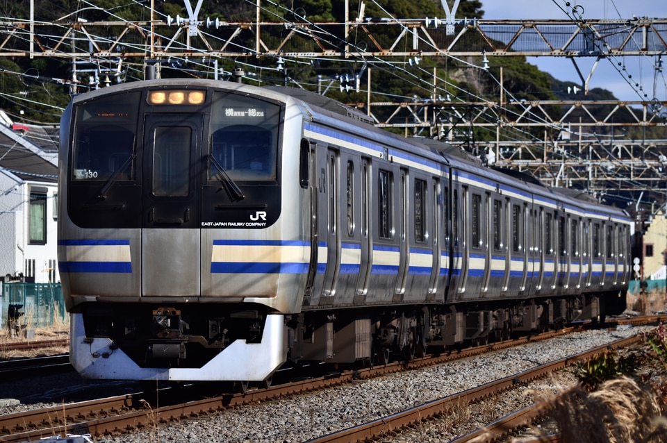 JR東E217系クラY-130編成<br class="br-sp" />(Y-130編成)(Y130編成)の写真