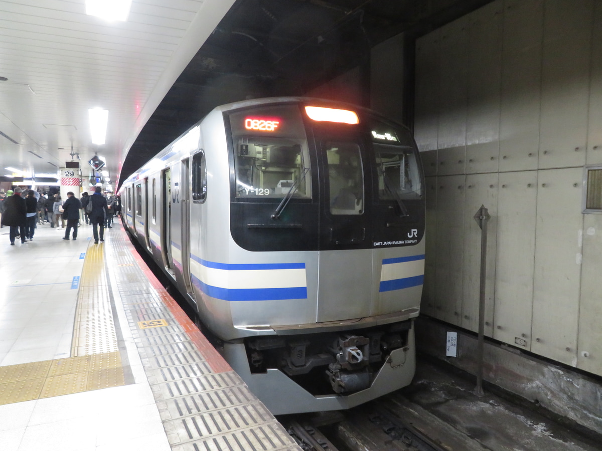 JR東日本 鎌倉車両センター本所 E217系 クラY-129編成