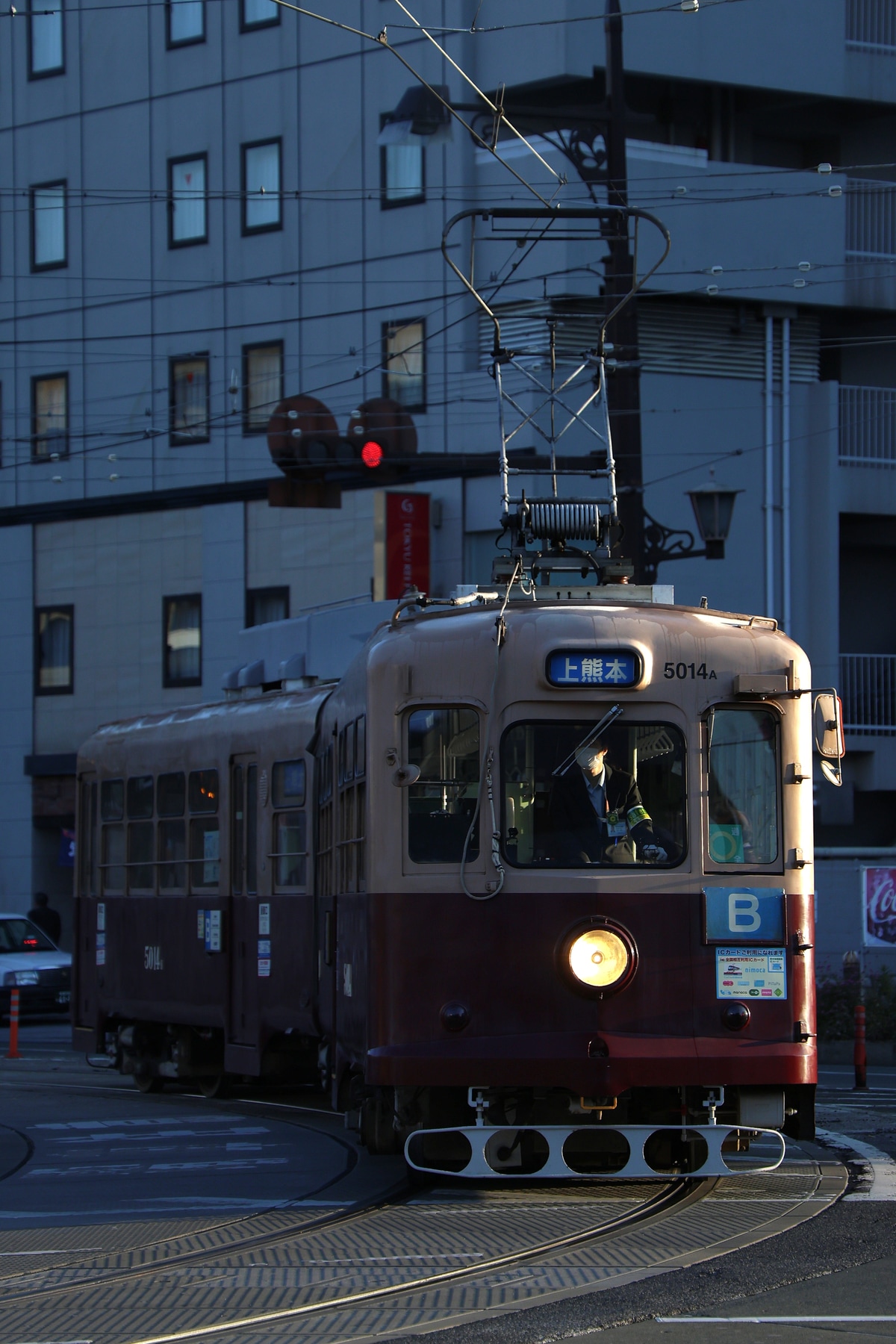 熊本市交通局  5000形 5014