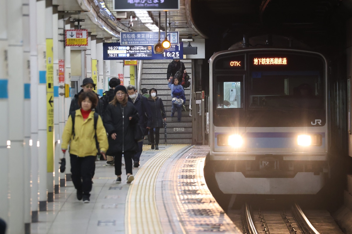 JR東日本 三鷹車両センター E231系 ミツK7編成