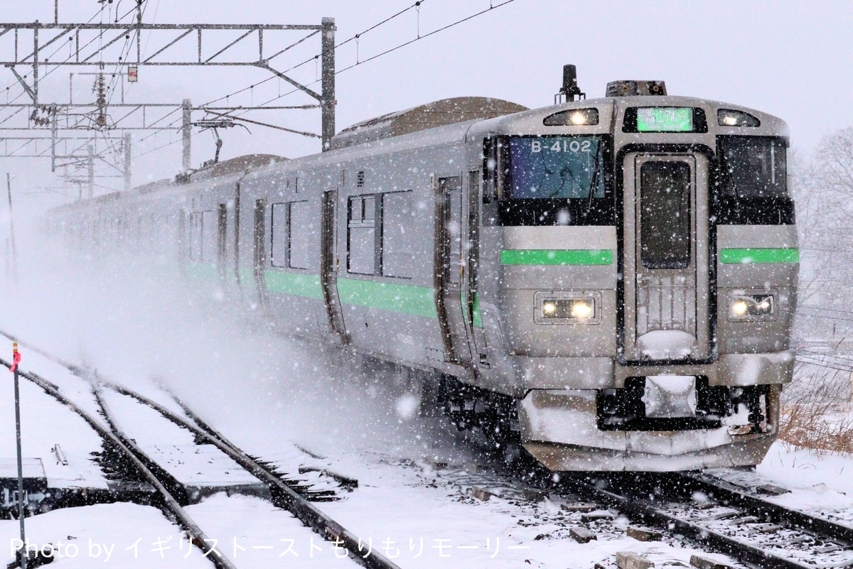 JR北海道 札幌運転所 733系 B-4102編成