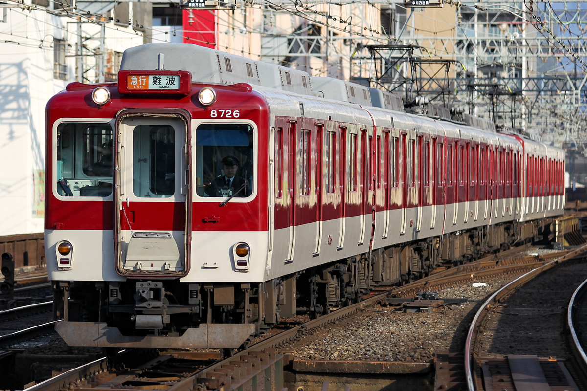 近畿日本鉄道 東花園検車区 8000系 L86
