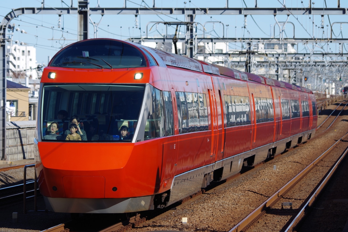 小田急電鉄 海老名検車区 70000形 70052×7