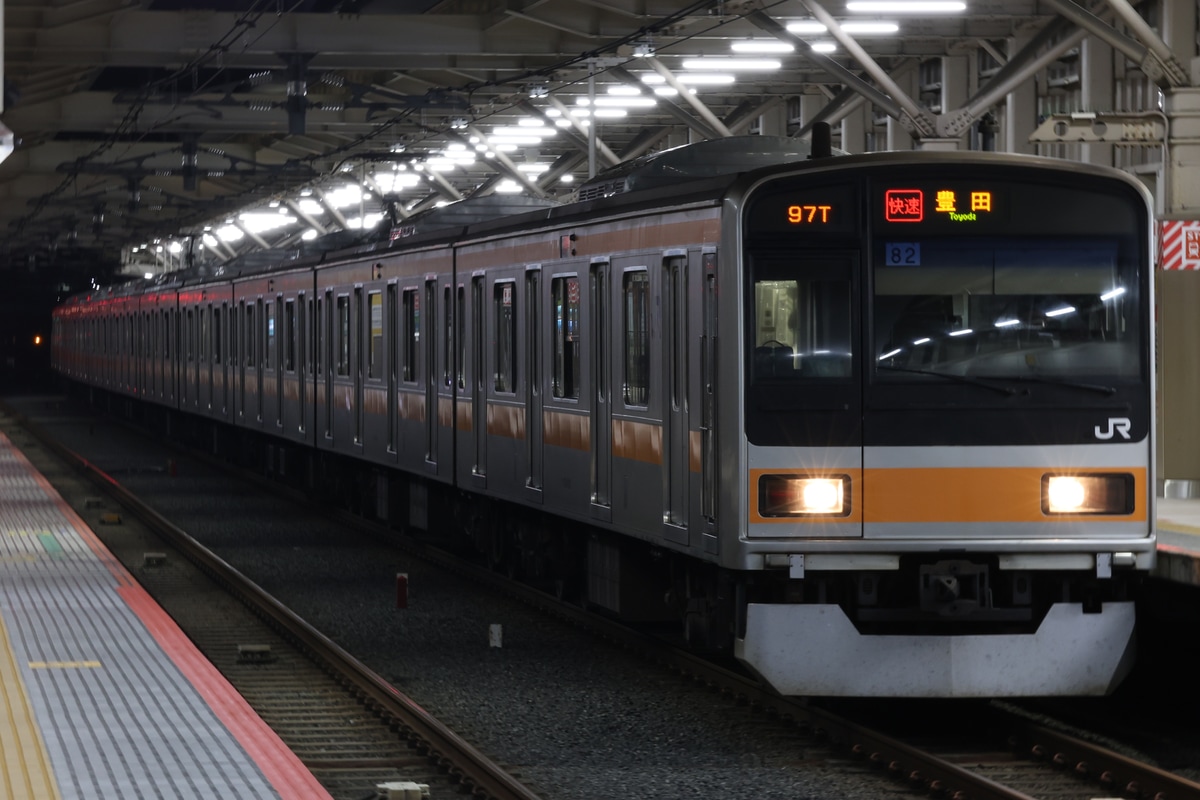 JR東日本 豊田車両センター本区 209系 トタ82編成
