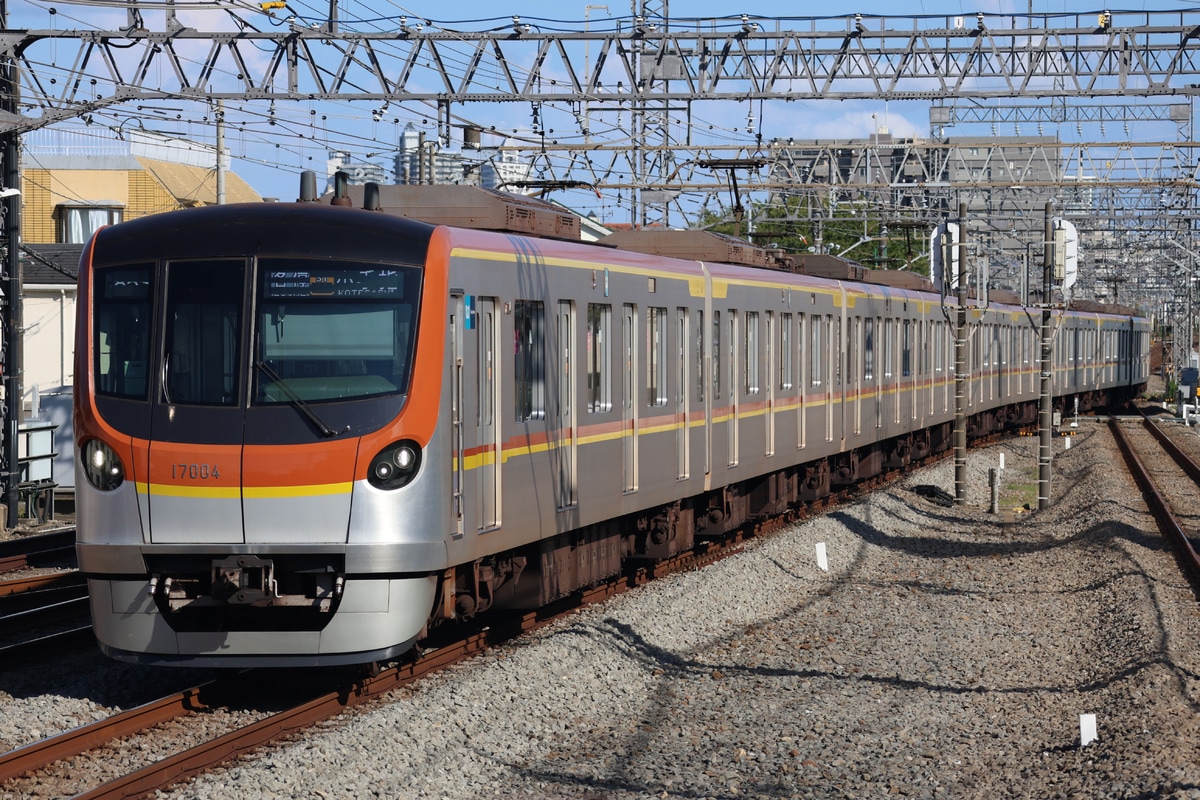 東京メトロ 和光検車区 17000系 17104F