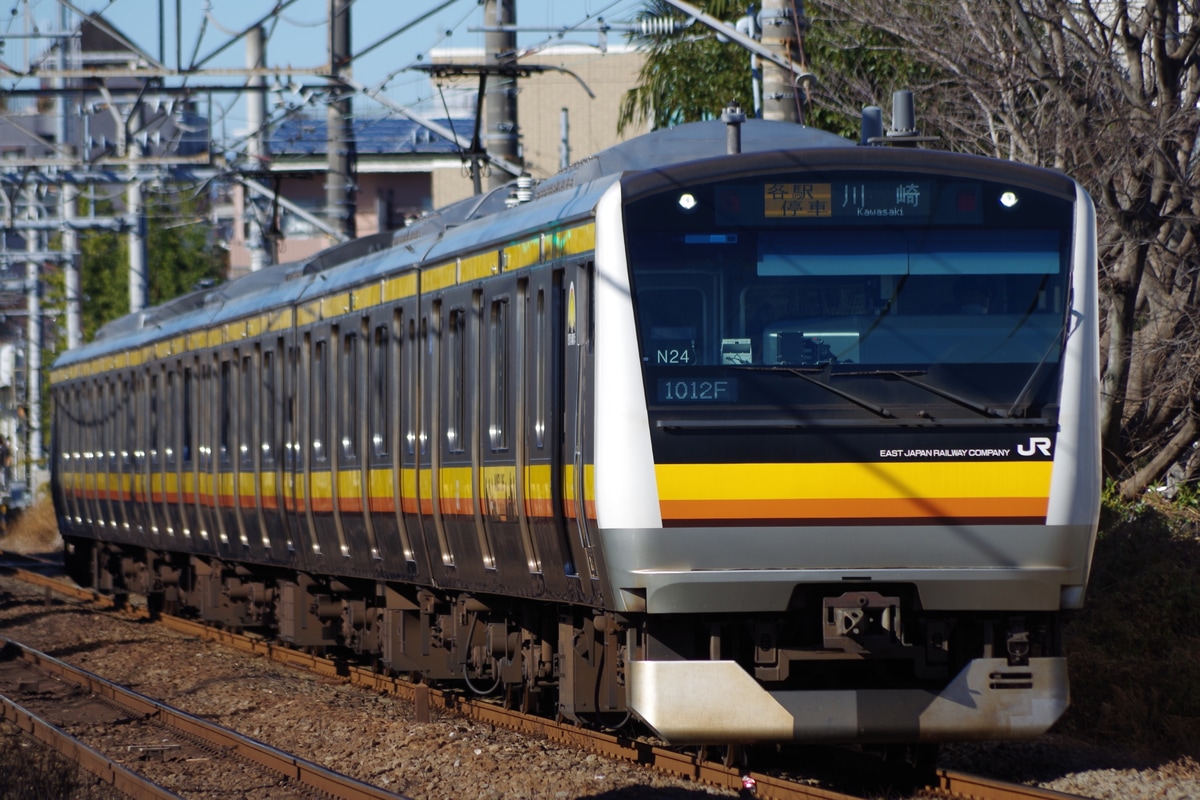 JR東日本 鎌倉車両センター中原支所 E233系 ナハN12編成