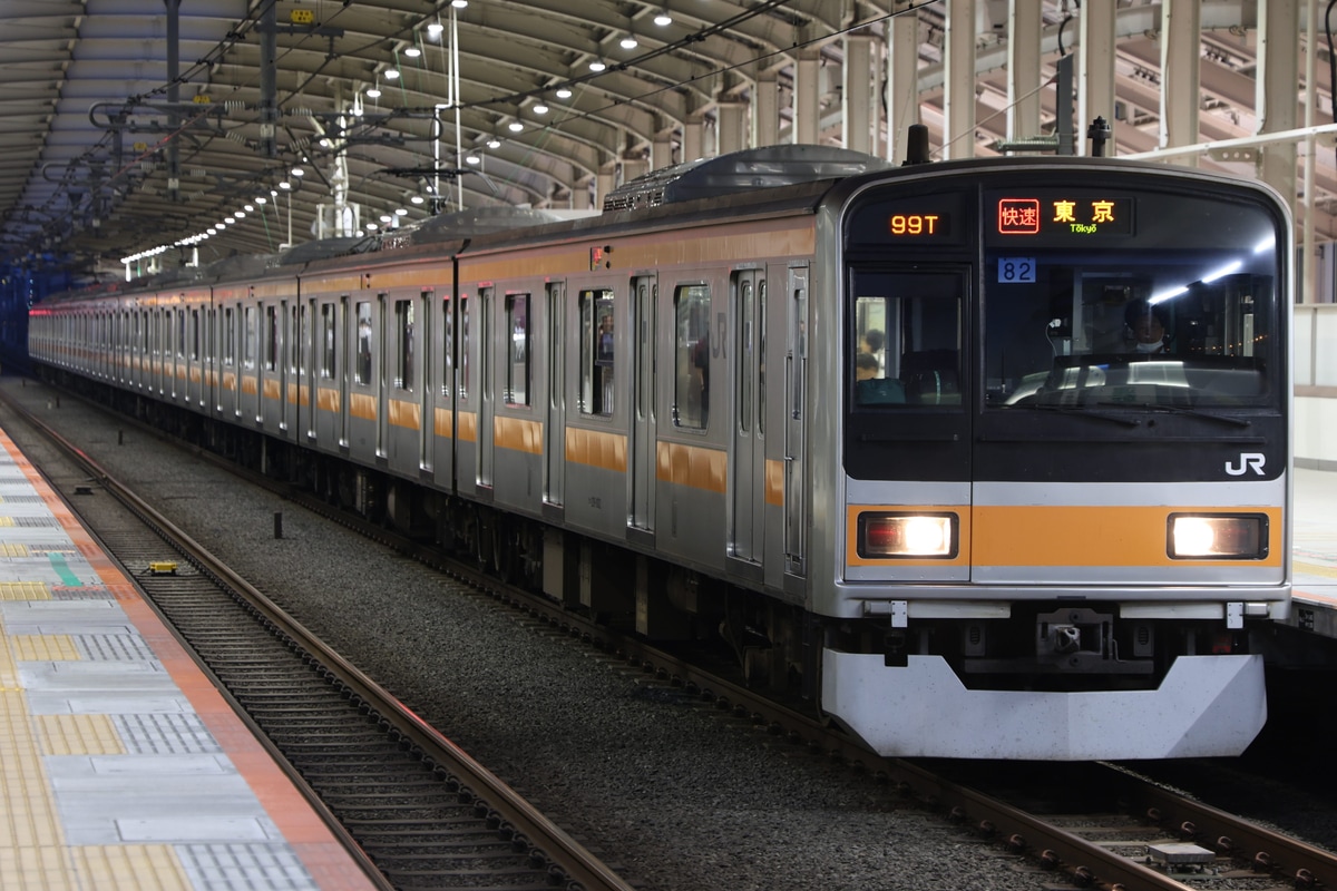 JR東日本 豊田車両センター本区 209系 トタ82編成