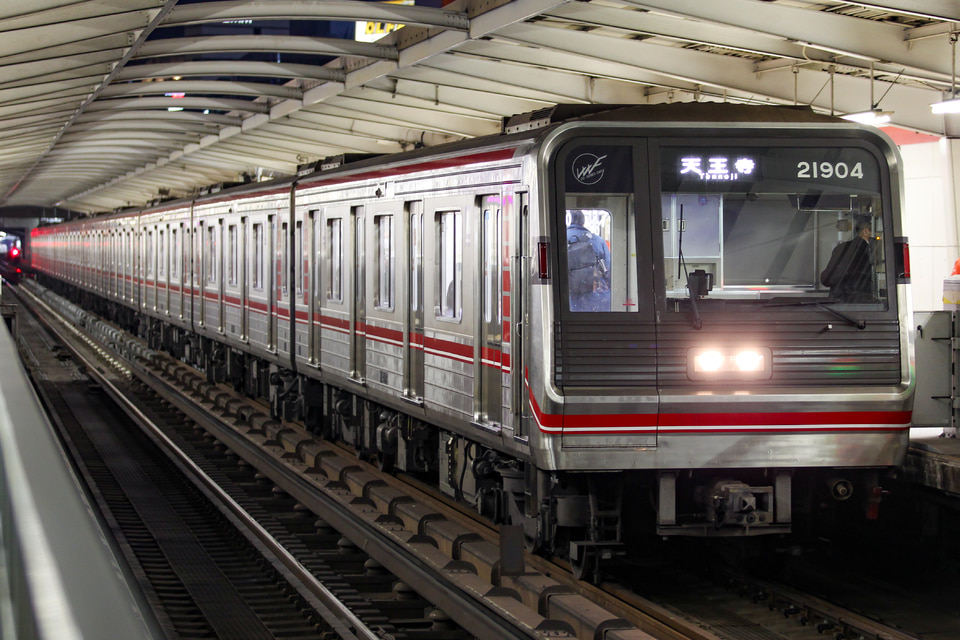 大阪メトロ21系21604F(21604編成)の編成データ、編成表