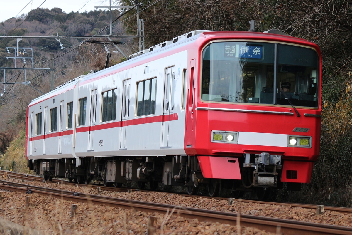 名古屋鉄道 犬山検査場 3100系 3123F