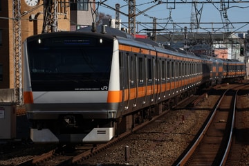 JR東日本e233系トタT3編成を吉祥寺駅で撮影した画像
