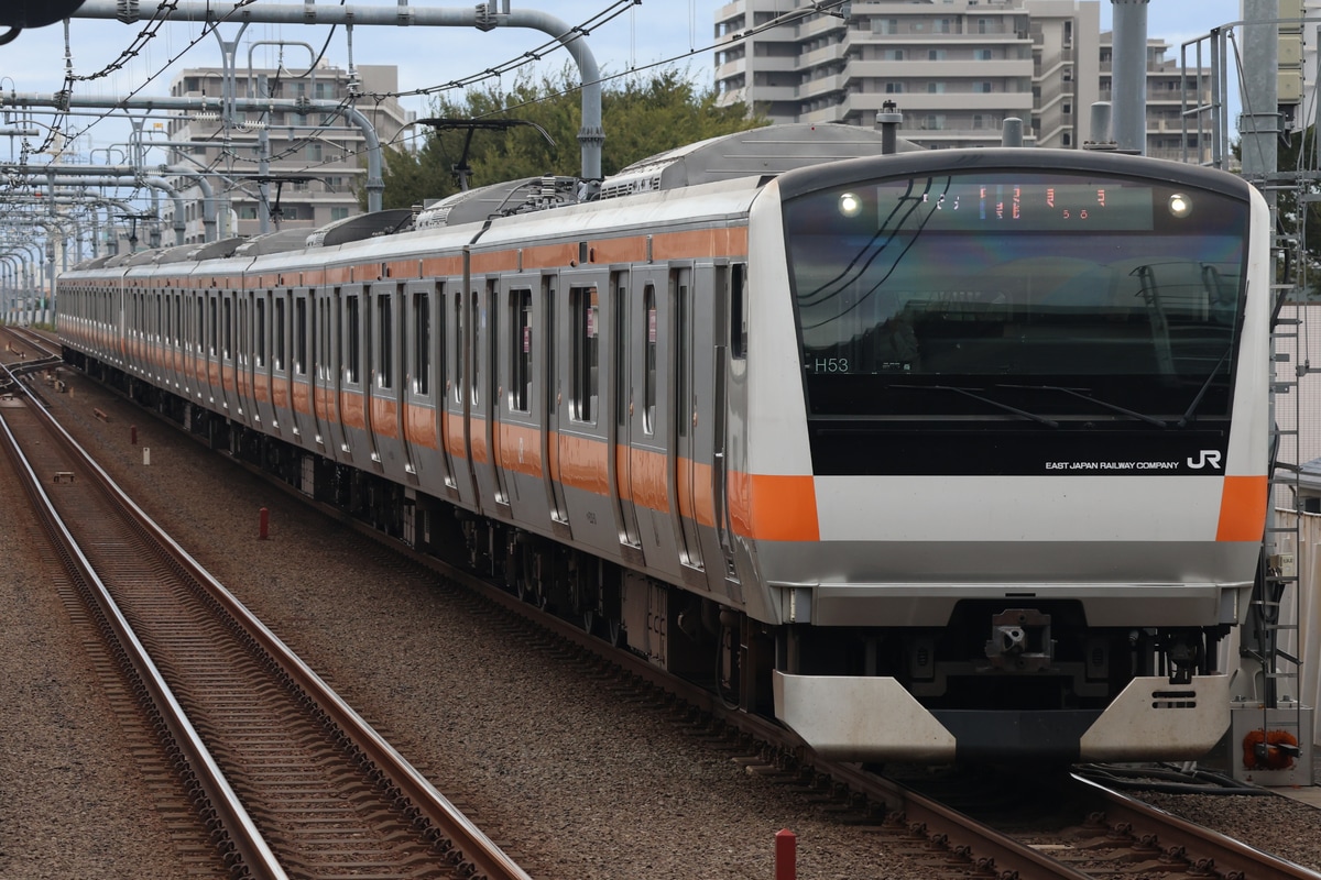 JR東日本 豊田車両センター本区 e233系 トタH53編成