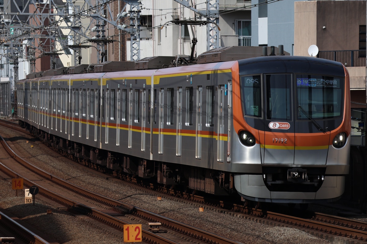 東京メトロ 和光検車区 17000系 17182F