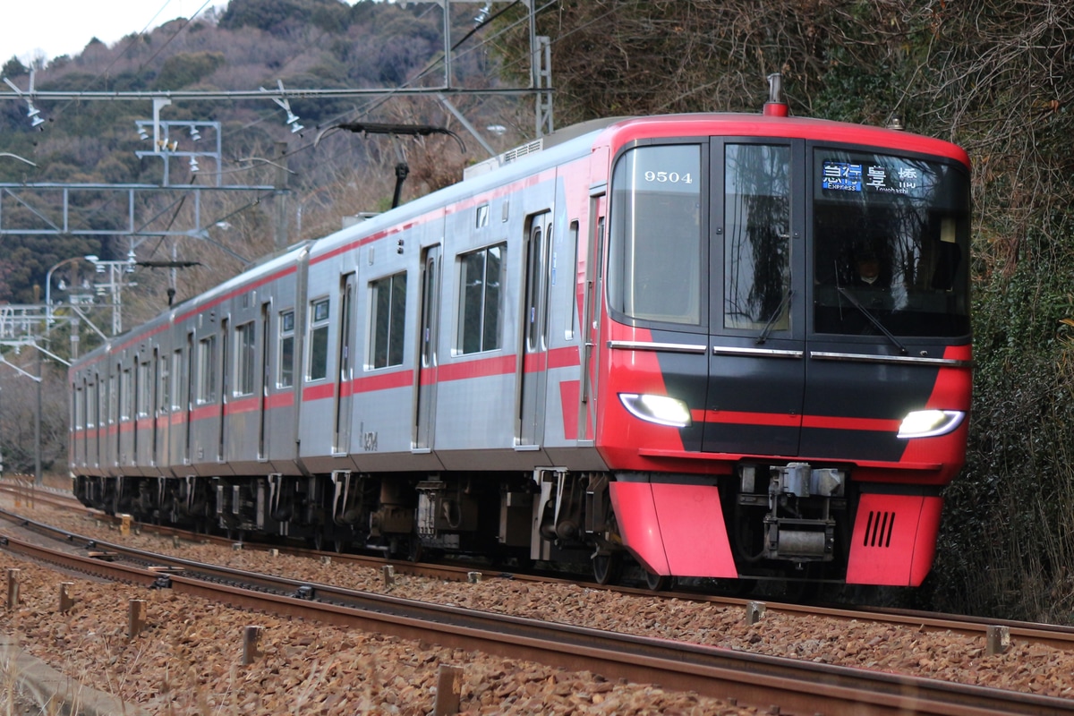 名古屋鉄道 新川検車区 9500系 9504F