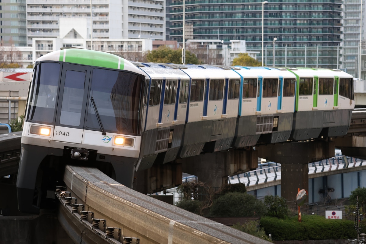 東京モノレール 昭和島車両区 1000形 1043F