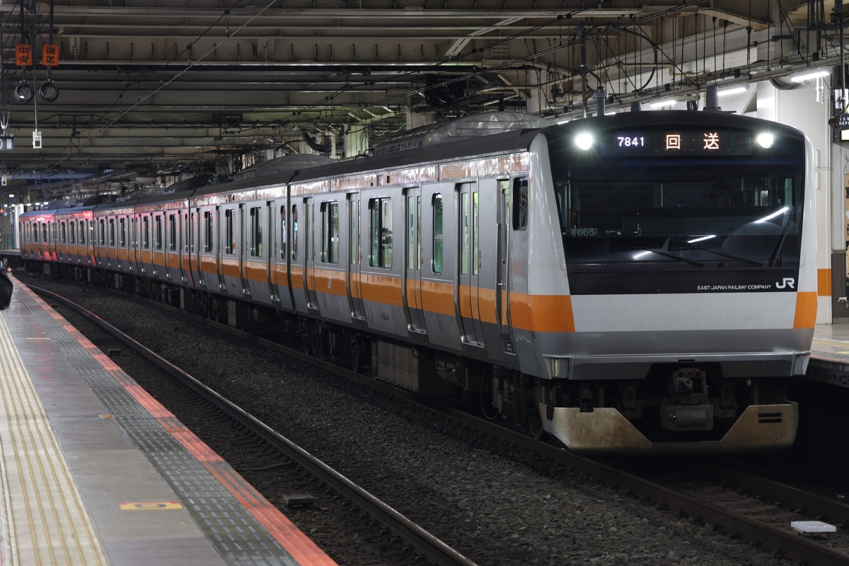 JR東日本 豊田車両センター本区 e233系 トタ青665編成
