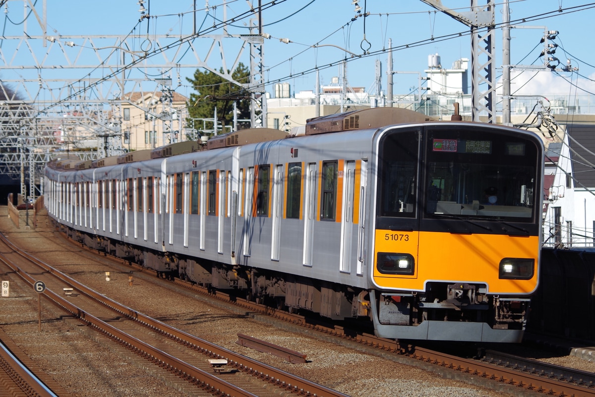 東武鉄道 森林公園検修区 50070型 51073編成