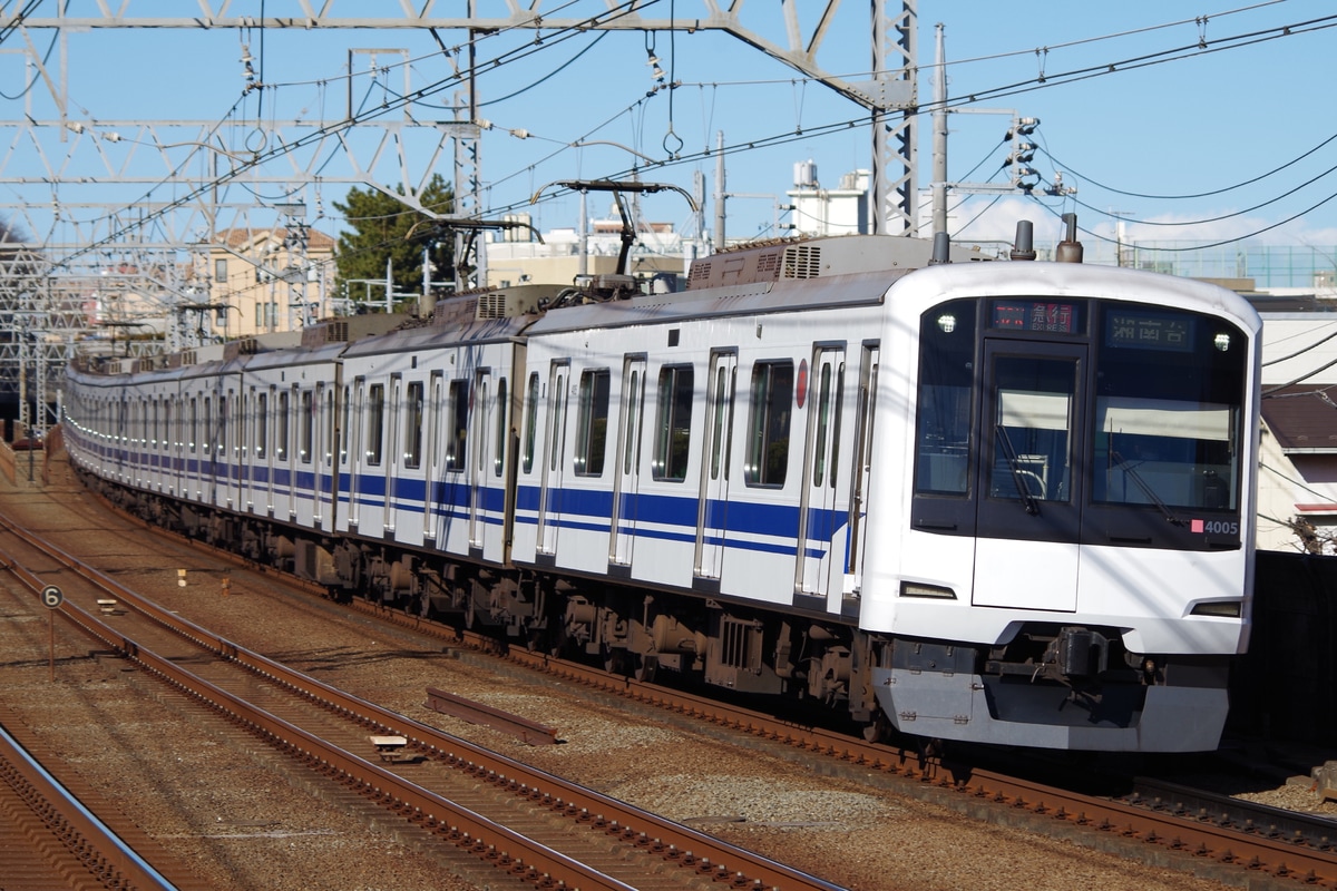 東急電鉄 元住吉検車区 5000系 4105編成